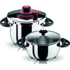 PYRAMIS Optimum Plus 2+2 8lt+4,5lt (014004601) Χύτρες ταχύτητος Inox