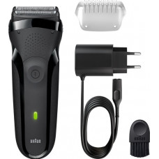 BRAUN 300BLK Ξυριστικές μηχανές προσώπου Black/Grey