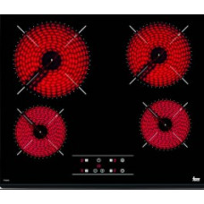TEKA TZ 6415 Εστίες Εντοιχιζόμενες Black