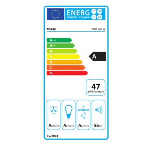 MIELE PUR 68 W Καμίνια, Τζάκι Inox MIELE PUR 68 W Καμίνια, Τζάκι Inox