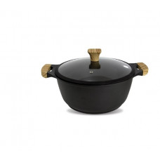 GRUPPE COOKIN KETG28 ΚΑΤΣΑΡΟΛΑ Χύτρες Black