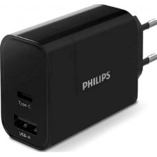 PHILIPS DLP2621-12 USB-A & USB-C WALL ADAPTER Φορτιστής