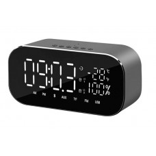 AKAI ABTS-S2 BK Ραδιο-Ρολόγια Black