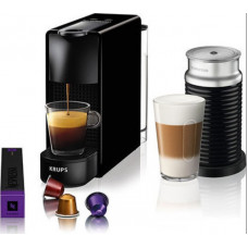 KRUPS XN1118V Essenza Mini+Aeroccino (Nespresso) Μηχανές Espresso Black