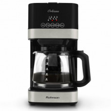 ROHNSON R-930 Καφετιέρα φίλτρου/Γαλλικού Silver/Black