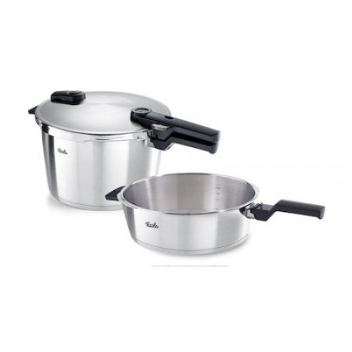 FISSLER Set Quattro Vitaquick Premium 8lt Χύτρες ταχύτητος FISSLER Set Quattro Vitaquick Premium 8lt Χύτρες ταχύτητος