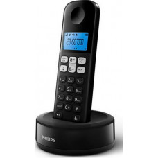 PHILIPS D1611B/GRS Ασύρματα Τηλέφωνα Black