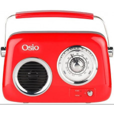 OSIO OPR-3040R Retro Ραδιόφωνα Red