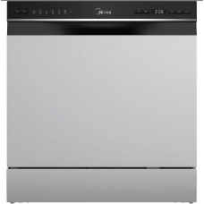 MIDEA MDWTT0802MS-WF ΑΝΩ ΠΑΓΚΟΥ Πλυντήριο πιάτων Inox