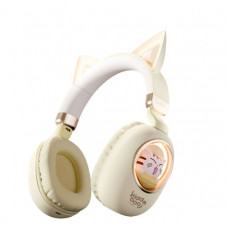 KIDDOBOO Delulu Bluetooth Ακουστικά Κεφαλής Gold