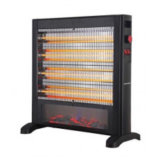 EUROLAMP 300-41406 Θερμάστρες Χαλαζία/Carbon Black