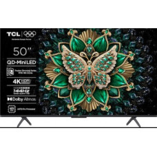 TCL 50C6K Τηλεόραση Black