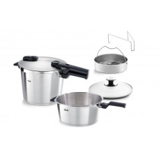 FISSLER SET QUATTRO VITAQUICK PREMIUM 6LT/3.5LT 60241013090 Χύτρες ταχύτητος