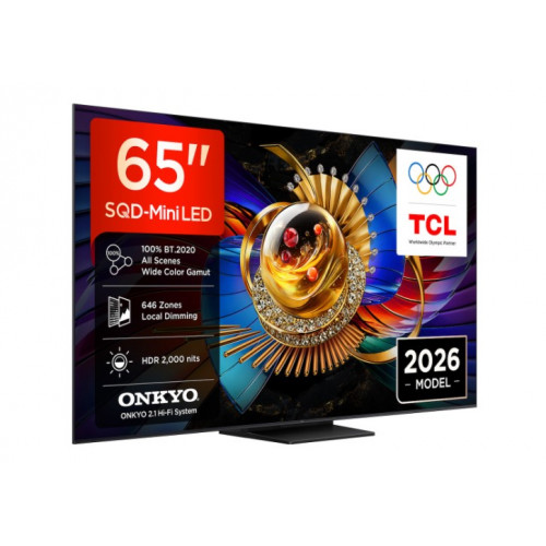 TCL 65Q7D PRO 65'' Τηλεόραση Black TCL 65Q7D PRO 65'' Τηλεόραση Black
