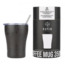 ESTIA COFFEE MUG 350ML NOIR ECHO