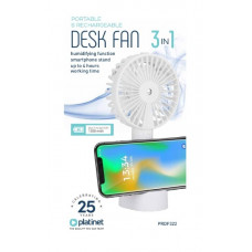 PLATINET PRDF322 DESK FAN PHONE HOLDER 1200MAH