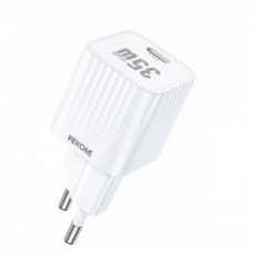 CHARGER GaN PD 35W WK WP-U13 1PORT WHITE Φορτιστής